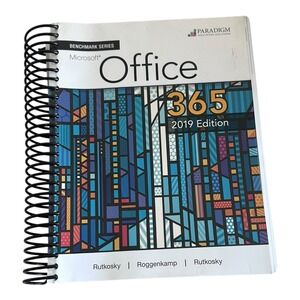 Benchmark Series: Microsoft Excel 2019 Nita Rutkosky - Very Good